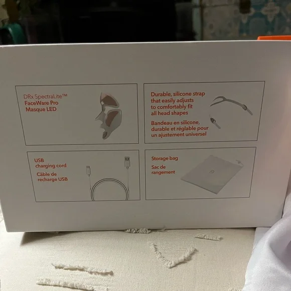 Dr. Dennis Gross DRx SpectraLite FaceWare Pro LED Mask - White and Gold - Picture 9 of 9